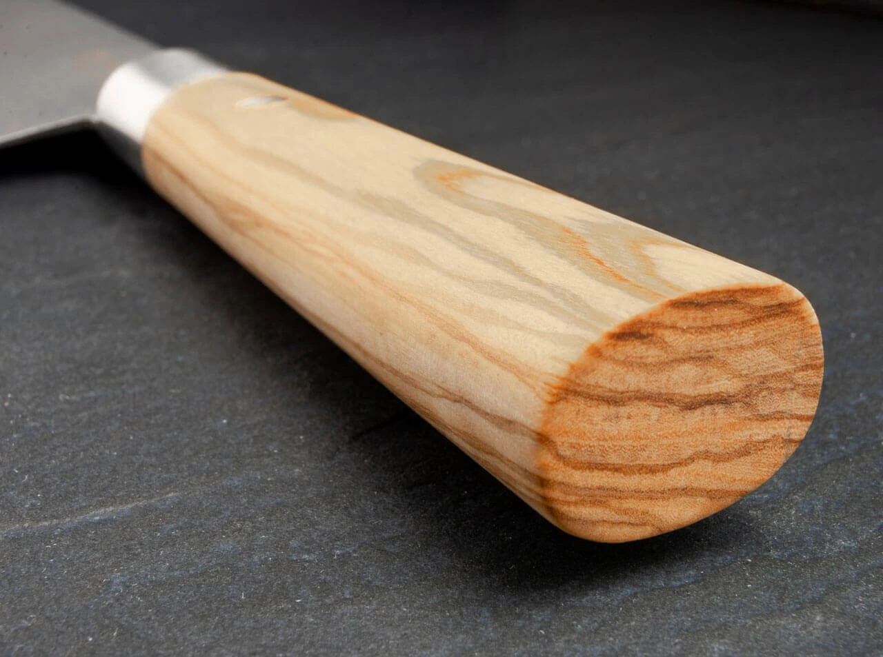 Damast Olive Chefmesser Groß 6 Damast Olive Chefmesser Groß – Bild 6