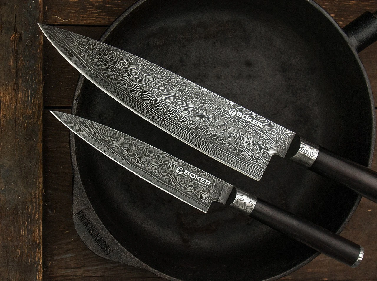 Damast Superior Allzweckmesser 2 Damast Superior Allzweckmesser – Bild 2