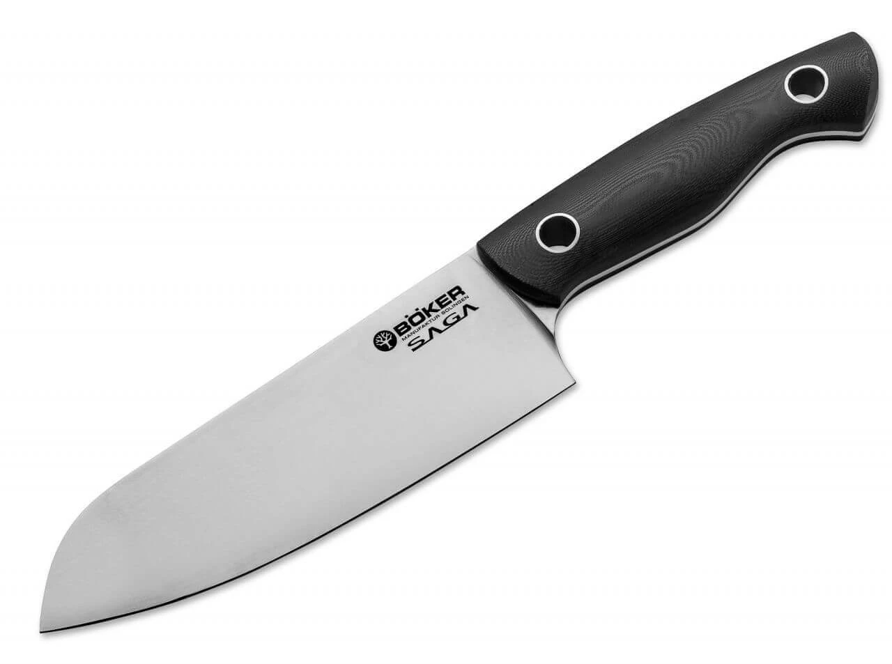 Saga Santoku G10 Satin 1 Saga Santoku G10 Satin