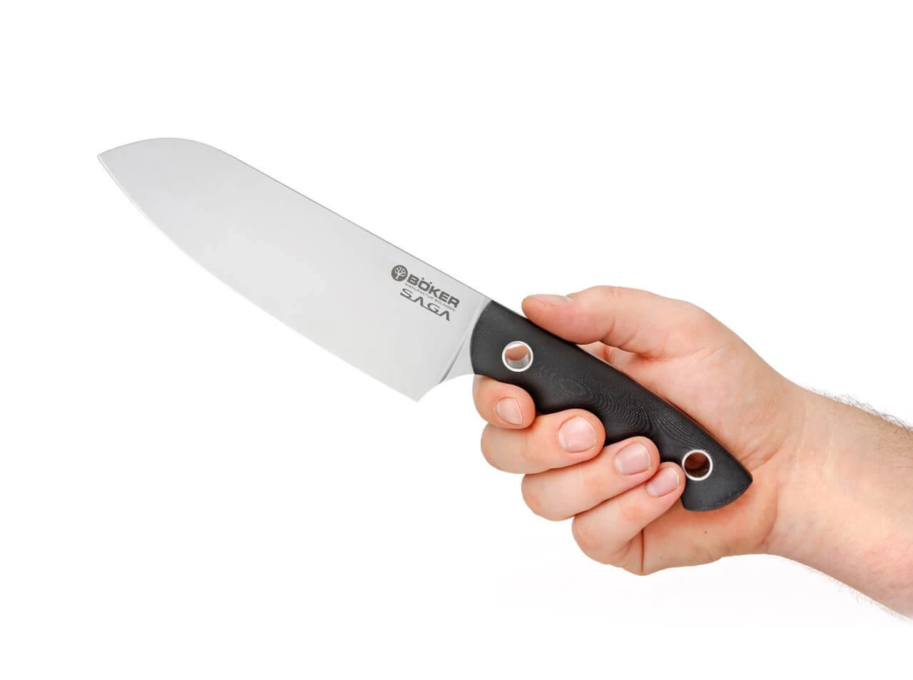 Saga Santoku G10 Satin 2 Saga Santoku G10 Satin – Bild 2