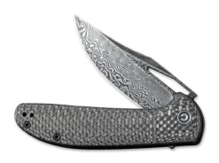 Ortis Damascus Carbon -Messer Outlet Geschäft civivi ortis damascus carbon 01we508dam 4 1280x1280