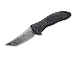 Synergy 3 Damascus G10 CF Black Tanto