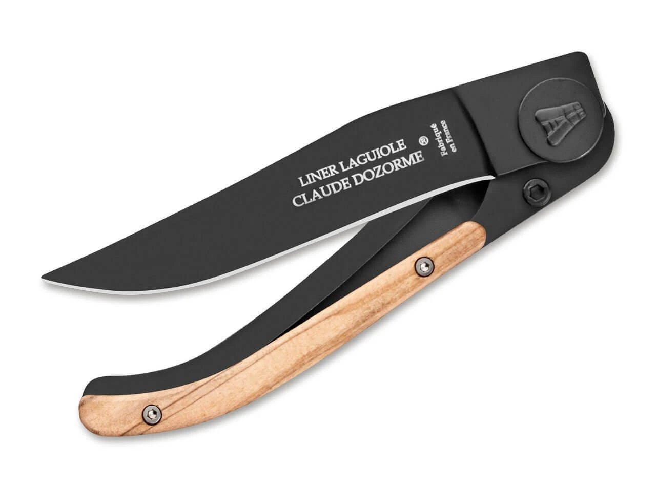 Laguiole Liner Olive Wood Black 1 Laguiole Liner Olive Wood Black