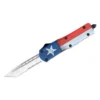Medium FS-3 Cerakote Texas Flag Tanto Serrated