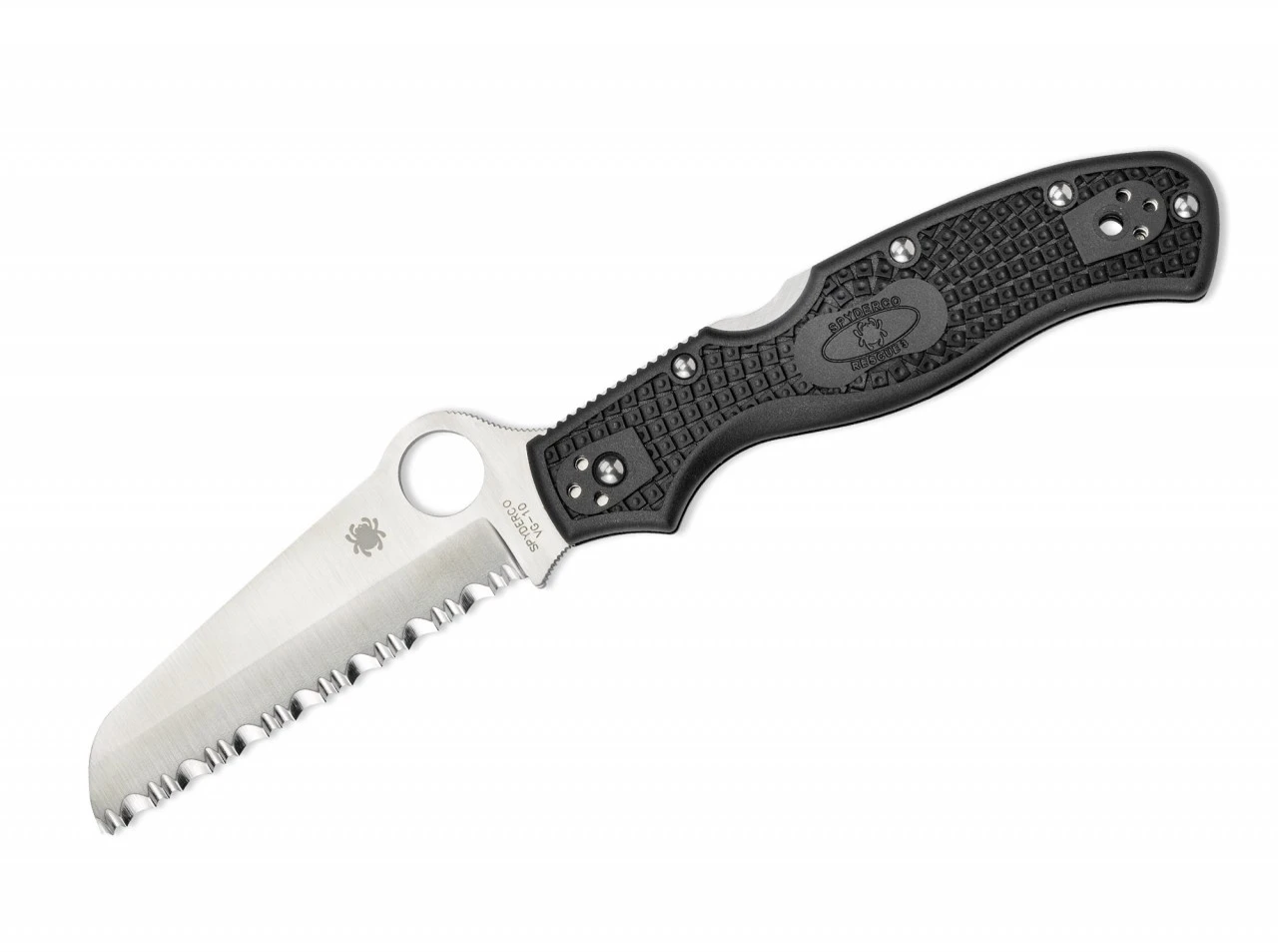 Spyderco Rescue 93mm Black 1 Spyderco Rescue 93mm Black