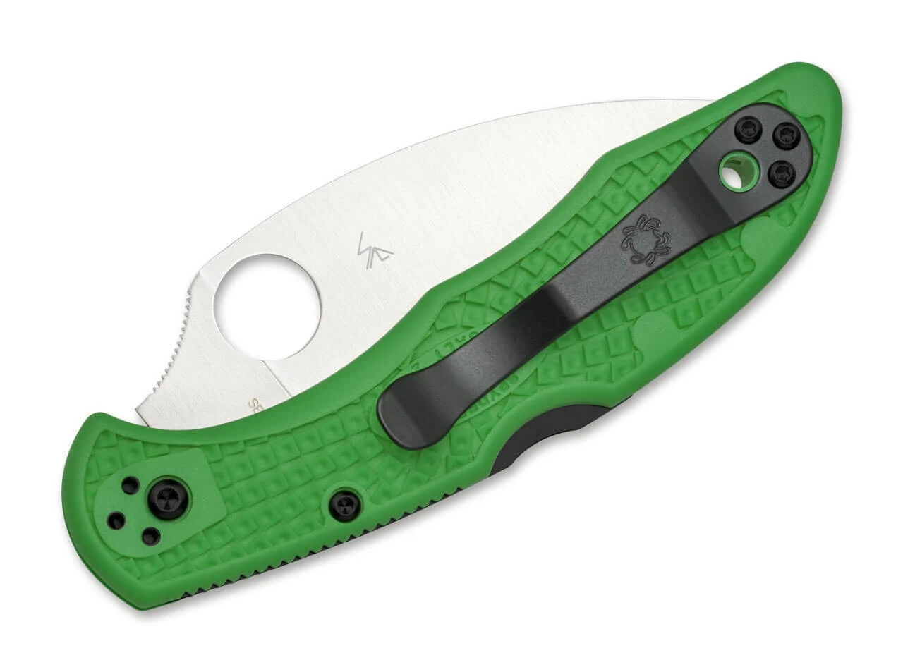 Spyderco Salt 2 Wharncliffe LC200N Green 2 Spyderco Salt 2 Wharncliffe LC200N Green – Bild 2