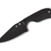 Spyderco Subway Bowie LC200N All Black