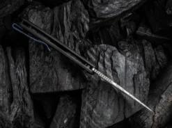 Beacon Damascus Titanium Black -Messer Outlet Geschäft we knife beacon damascus titanium black 01we715dam 6 1280x1280