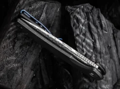 Beacon Damascus Titanium Black -Messer Outlet Geschäft we knife beacon damascus titanium black 01we715dam 7 1280x1280